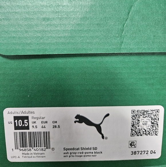 Puma Red and Gray Sneakers Classic Design - Picture 9 of 12